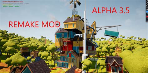 Hello Neighbor Alpha Remake Mod Moddb