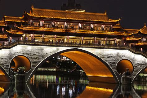 QE3A6600 Anshun Bridge Jin River Chengdu Sichuan China