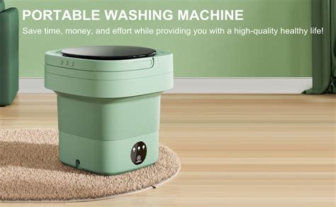 Fuiart Portable Washing Machine Mini Washer 9l High Capacity With 3 Modes Deep