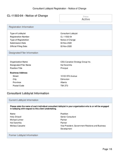 Fillable Online Lobbyist Registration Campaign Finance Board Fax