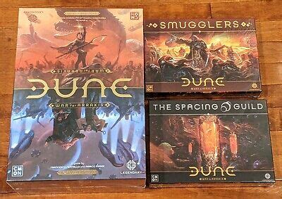 Dune War For Arrakis Kickstarter Carryall Pledge Cmon New Sealed Ebay