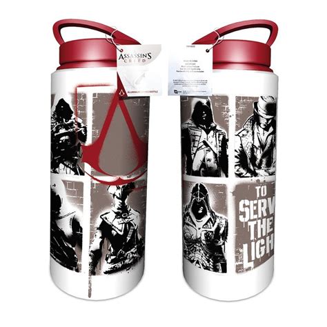 Venta De Botella Assassins Creed Stencil ¡mejor Precio