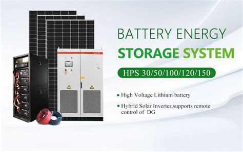 China 10kw 20kw 30kw 50kw 100kw 1mw Hybrid Solar Energy Storage