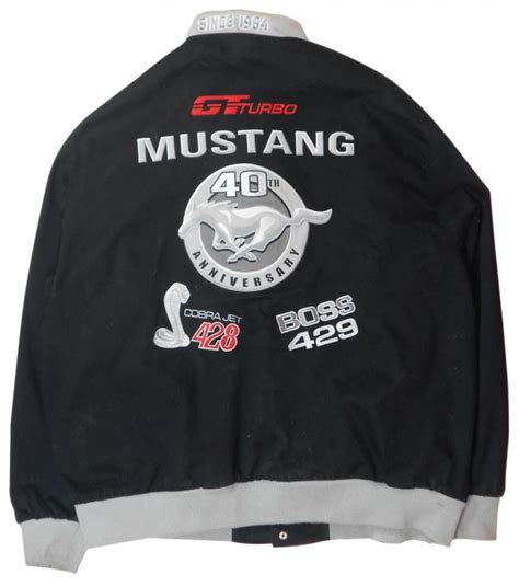 Ford Mustang 40th Anniversary Jacket Made By Jh Lot 114