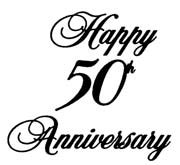 50th Anniversary Clipart - ClipArt Best