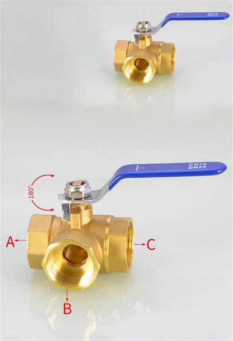 Wege Kugelhahn Mit T L Bohrung Wege Ventil Dreiwege Kugelhahn Von