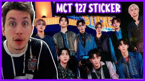 Reagindo A Nct 127 엔시티 127 Sticker Mv Youtube