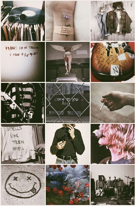 Kurt Cobain Aesthetic Aesthetics Chaos