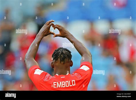 Breel Embolo Da Su A During The Qatar World Cup Match Group G