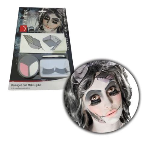 Halloween Make Up Kit Broken China Evil Doll Facepaint Fx Set Fancy Dress Outfit Ebay