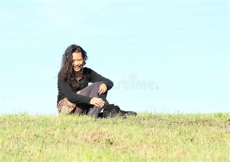 Kid Girl Putting On Shoes On Swing Stock Image Image Of Dressing