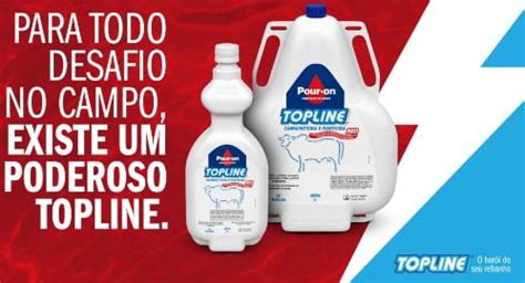 Topline Red Pour On Lt Boehringer Isoph S Produtos Agropecu Rios A