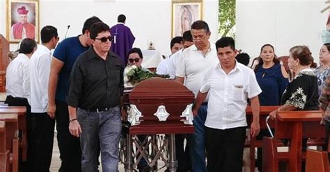 Sepultan A Camar Grafo Asesinado En Canc N