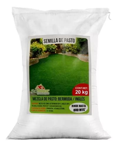 Semilla De Pasto Bermuda Ingles Alto Trafico Bulto Kg Env O Gratis