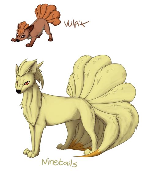 Vulpix evolution by cobu96 on DeviantArt