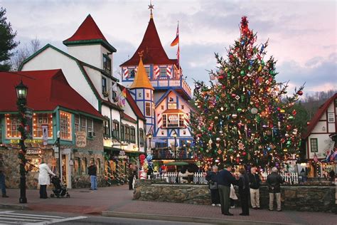 Georgias Beloved German Alpine Village Is Getting Festive For The Season