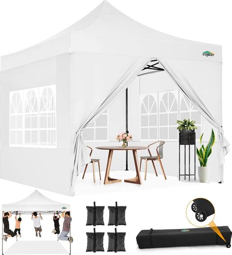 COBIZI Barnum Tonnelle Pliant 3x3 Professionnel Solide UV 50 Pop Up