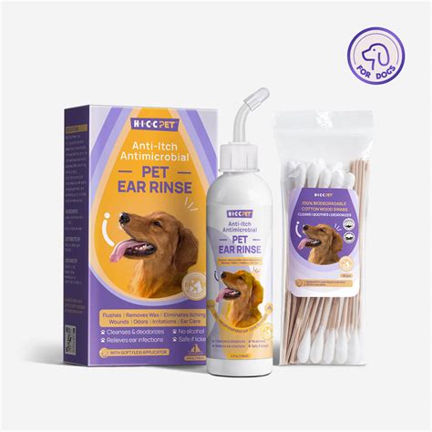 Dog Ear Cleaner Solution & Infection Treatment 4 Fl Oz | HICC Pet™