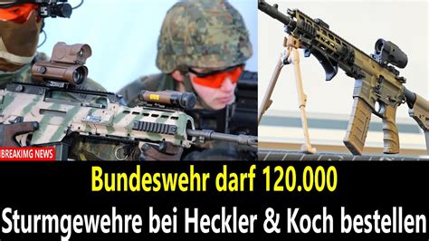 Bundeswehr Darf Sturmgewehre Bei Heckler Koch Bestellen Youtube