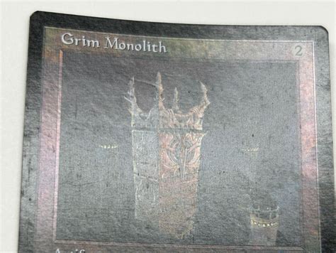 Foil Grim Monolith Ulg R Mtg