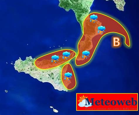 Maltempo al Sud ecco le zone più colpite dal ciclone posizionato nel