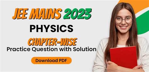 Jee Main Physics Chapter Wise Practice Question With Solution