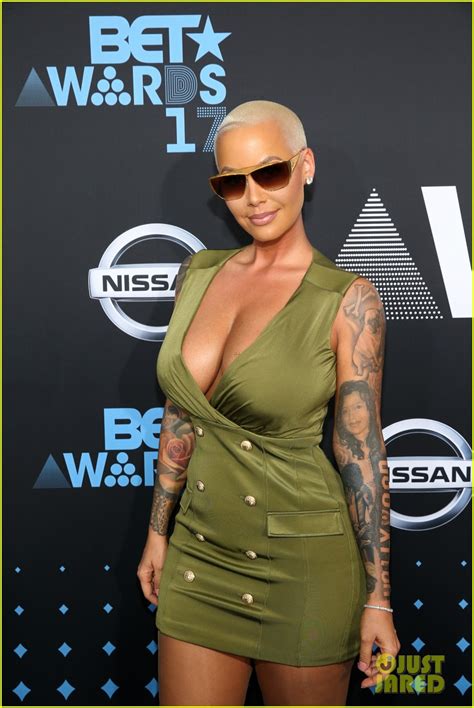 Amber Rose Shows Off Her Tattoos At Bet Awards Photo