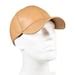 Dark Beige Leather Baseball Cap Hatsquare Leather Hat Etsy