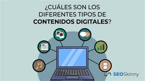 Cuáles son los diferentes tipos de contenidos digitales