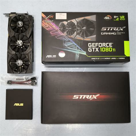 Asus Rog Strix Geforce Gtx 1080ti Graphic Card Shopee Malaysia