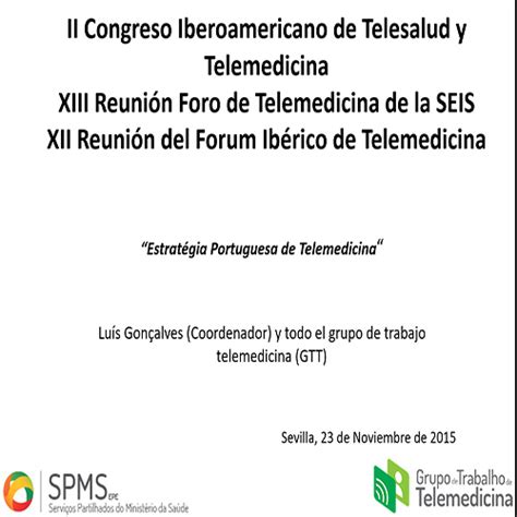 Ii Congreso Iberoamericano De Telesald Y Telemedicina Estrategia