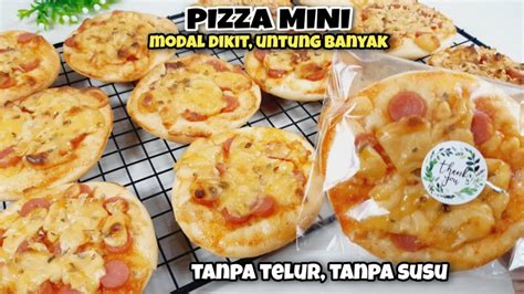 Pizza Mini Ekonomis Tanpa Telur Tanpa Susu Lembut Berhari Hari Ide