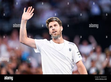 Paris France 20th Jan 2024 Cameron Norrie Of GBR During The