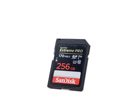 Used Sandisk Extreme Pro Mb S Gb Uhs I Sdxc Card Mpb