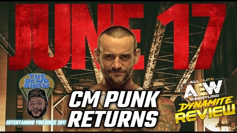 AEW Dynamite 5 31 23 Live Review CM Punk Announced For AEW Collision