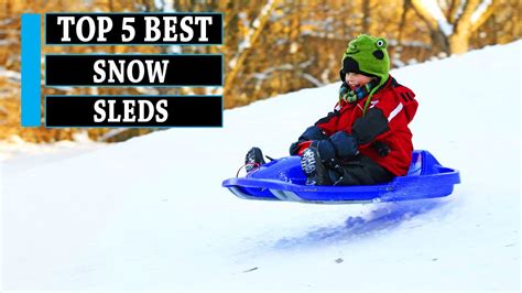 Snow Sled 5 Best Snow Sleds You Can Buy Now Youtube