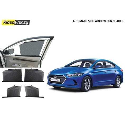 Buy Hyundai Elantra Automatic Side Window Sun Shades At Low Prices Rideofrenzy