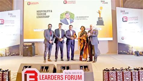 Shakawath Hossain Wins Best Hospitality And Tourism Leadership Award