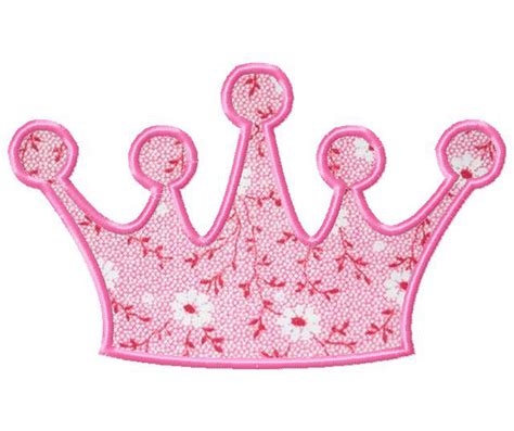 12 Princess Crown Applique Embroidery Design Images Princess Tiara