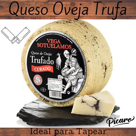 Queso De Oveja A La Trufa Carniceria El Picaro