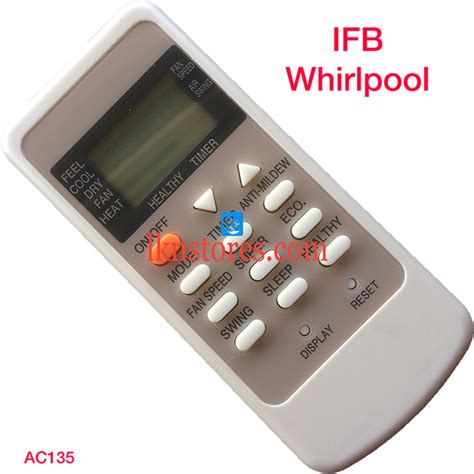 IFB WHIRLPOOL AC AIR CONDITION REMOTE COMPATIBLE AC135 | LKNSTORES