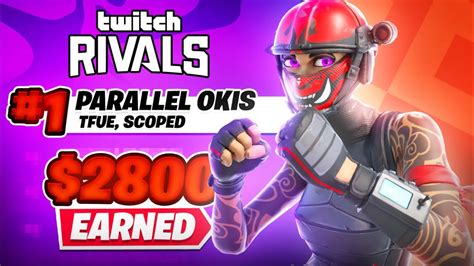 St Place In Twitch Rivals W Tfue Scoped Youtube