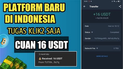 Sehari 16 USDT Web Terbaru Penghasil USDT Aplikasi Penghasil Uang