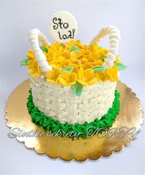 Flower Basket Cake