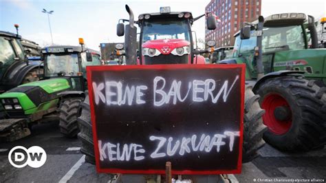 German Farmers Protest Sparks Chaos Dw