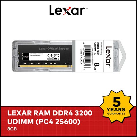 Jual Lexar Ram Pc Udimm Ddr Pc Desktop Memori Gb