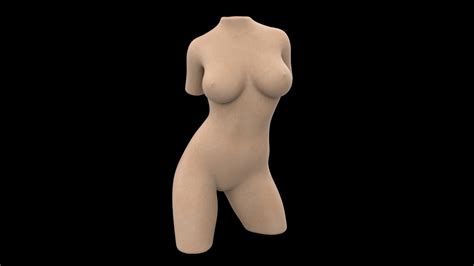 Archivo OBJ Gratis Naked Women Bust Plan Para Descargar Y Imprimir En