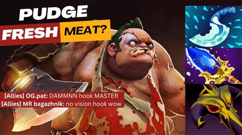 Pudge Unbelievable HOOKS Pro Player EZ WIN DOTA YouTube