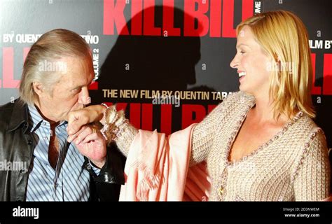 Uma Thurman David Carradine Kill Bill High Resolution Stock Photography