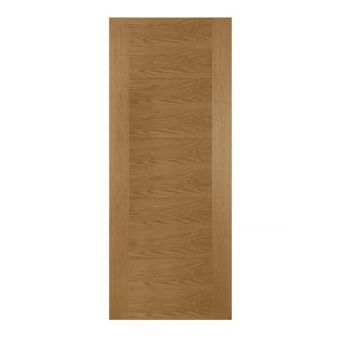 Mendes Iseo Crown Cut Pre Finished Oak FD30 Fire Door